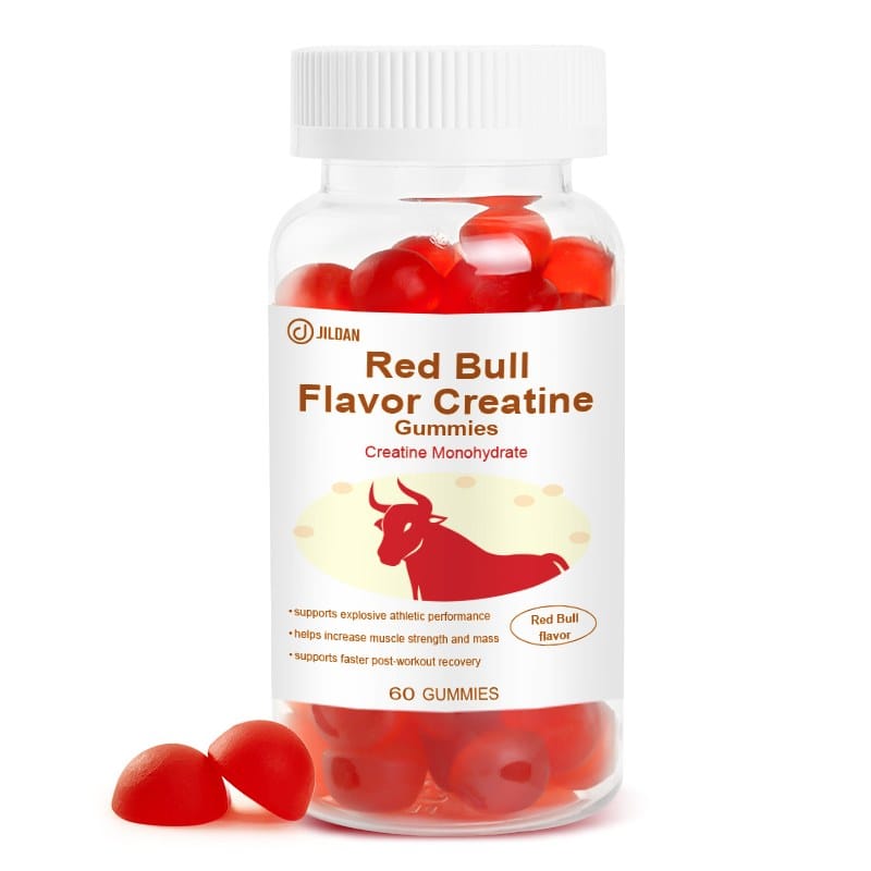 Red Bull Flavor Creatine Gummies